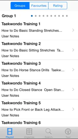 Game screenshot Taekwondo Training apk