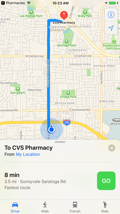 Pharmacies in the near Screenshot