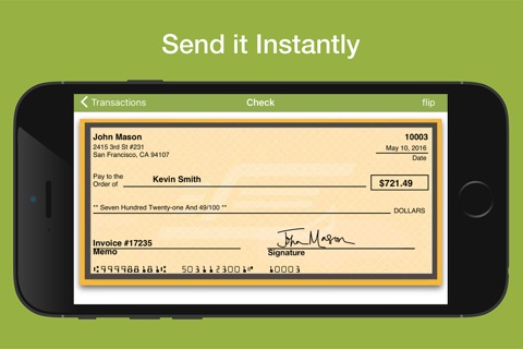 SnapCheck - paperless checks screenshot 4