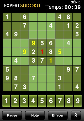 Screenshot #3 pour Expert Sudoku