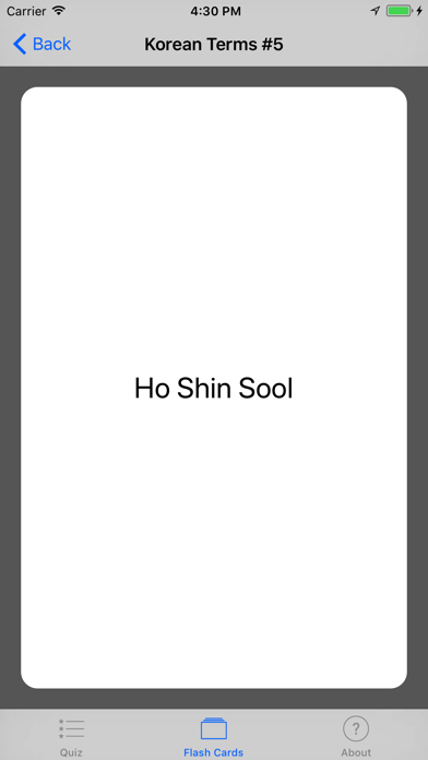 Screenshot #3 pour TKD Korean Terms