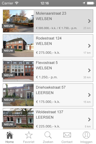 Van der Linden Makelaardij Lelystad screenshot 2