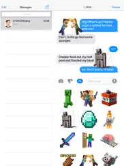 minecraft sticker pack ipad capturas de pantalla 1