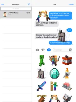 Minecraft Sticker Pack iPad image 1
