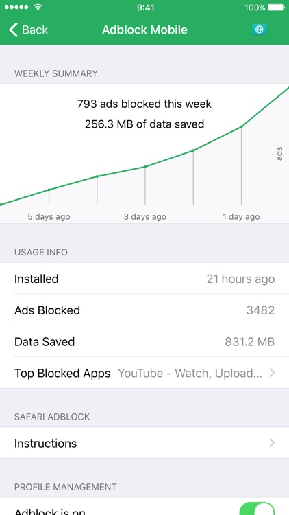 Adblock Mobile — best Ad Blocker to block ads screenshot-4