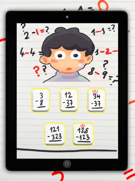 Subtraction – Maths learning to practice