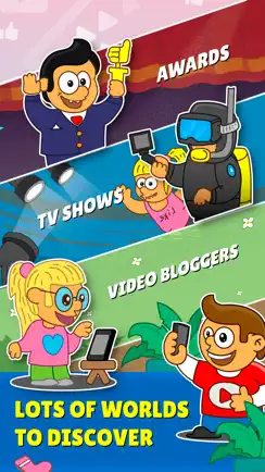 Youtubers Evolution - Clicker & Idle Tycoon iPhone image 1