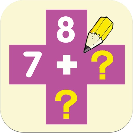 Math Pieces - Mental Math Practice & Puzzle Icon