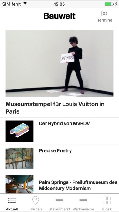 Bauwelt Screenshot