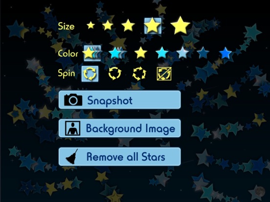 Draw with Stars ! Play With Shooting Stars iPad screenshot 5 - Entertainment app