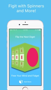 Fidget Digit : A Cube of Fidget Toys screenshot #1 for iPhone