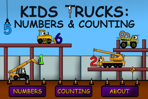 Kids Trucks: Numbers and Counting - náhled