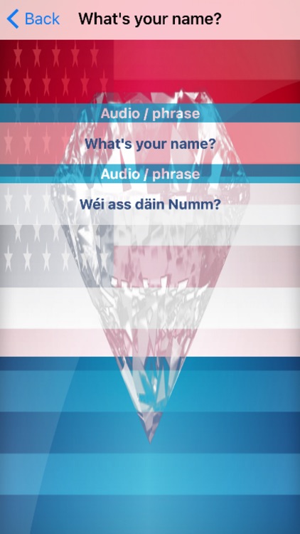 Luxembourgish Phrases Diamond 4K Edition