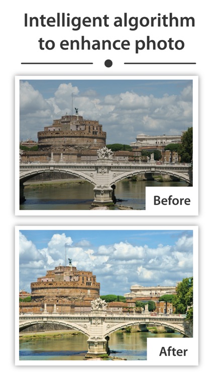 Enhancy - auto fix photo issues for your gallery