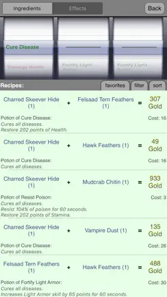 Alchemy for Skyrim ® iPhone image 2