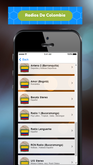 Screenshot #3 pour A+ Musica Colombiana - Radios De Colombia