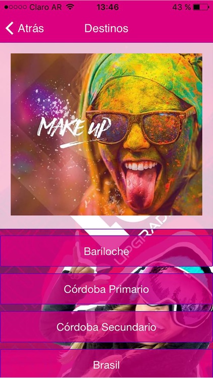 Upgrade Turismo Estudiantil