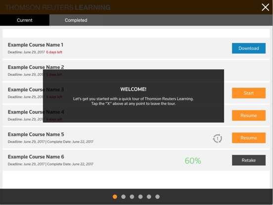 Screenshot #4 pour Thomson Reuters Learning