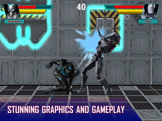 Robot Sumo - Real Steel Street Fighting Boxing 3D iPad screenshot