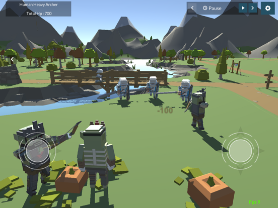 Boxy Strike Battle Simulator iPad screenshot
