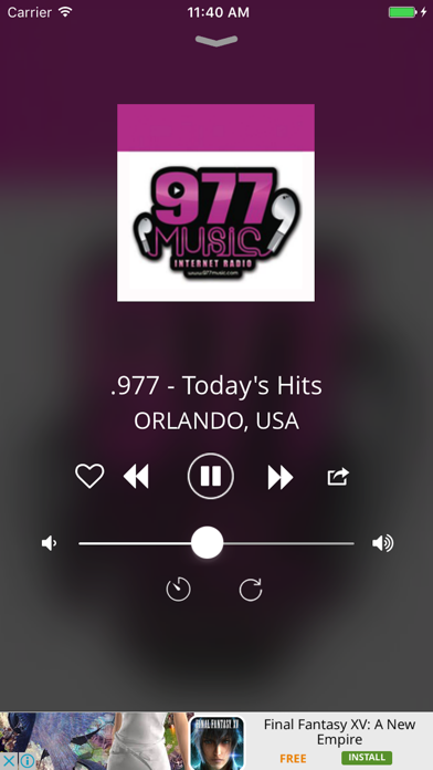 Screenshot #1 pour Live US Radio FM Stations - United of America USA
