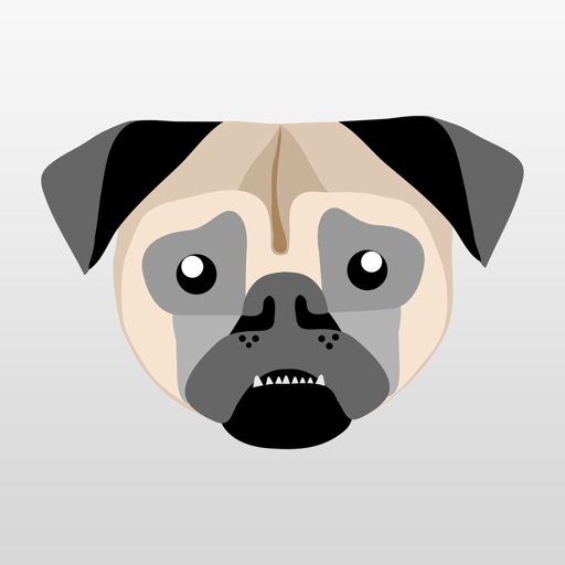 Pug Love Sticker Pack - AppWisp.com