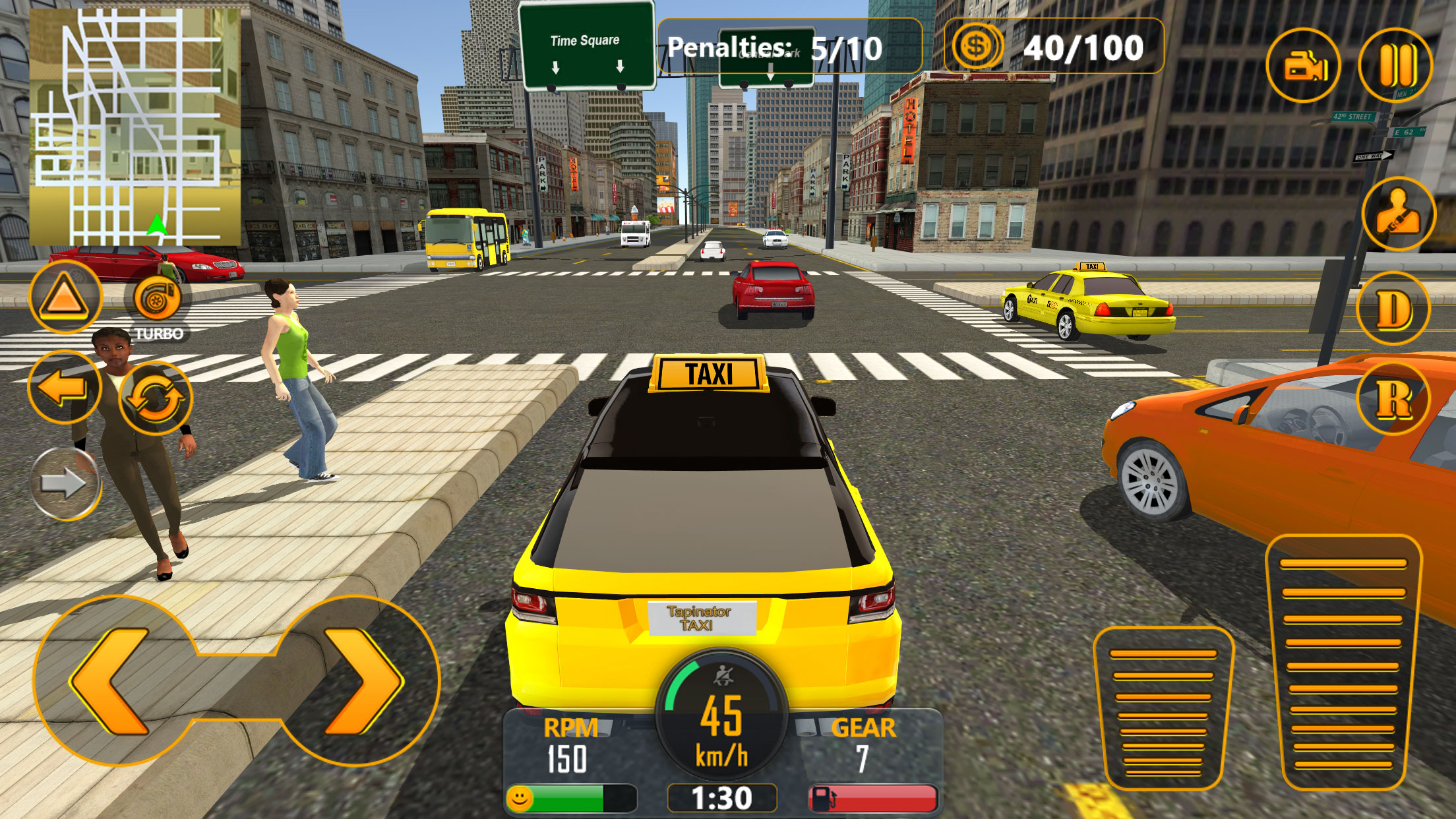 NYC Fastlane Taxi Driver