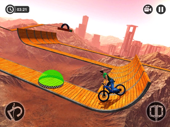 Impossible BMX Bicycle Stunt Rider iPad screenshot