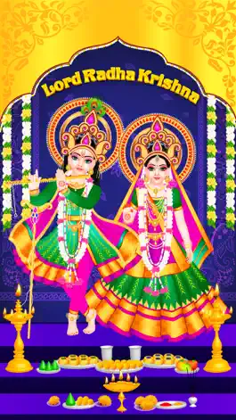 Game screenshot Lord Radha Krishna - Live Temple mod apk
