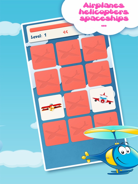 Screenshot #5 pour Jeux de mémoire : Avions