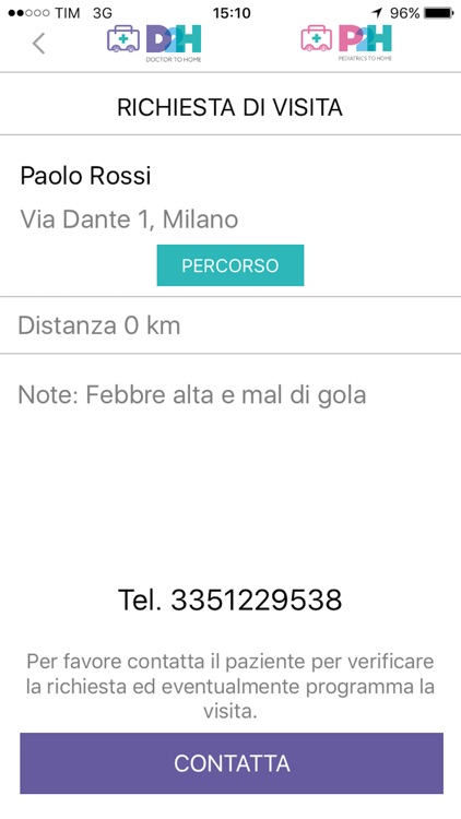 Doctor2Home per Medico