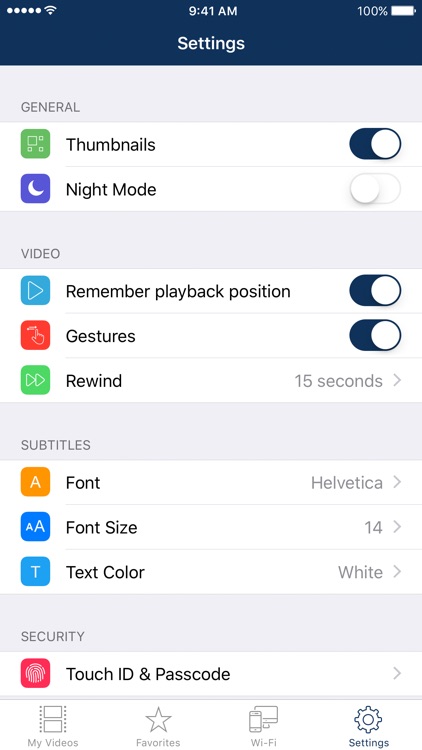AVPlayer for iPhone screenshot-3