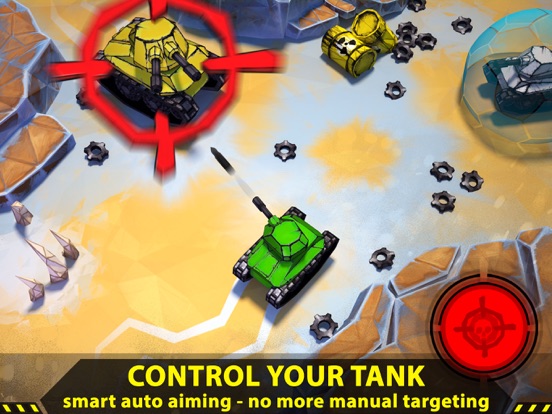 Screenshot #6 pour Crash of Tanks: Pocket Mayhem