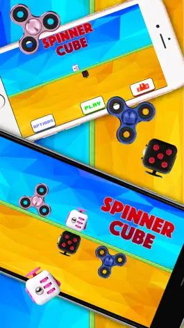 Game screenshot Spinner Cube - Fidget Spinner vs Fidget Cube mod apk