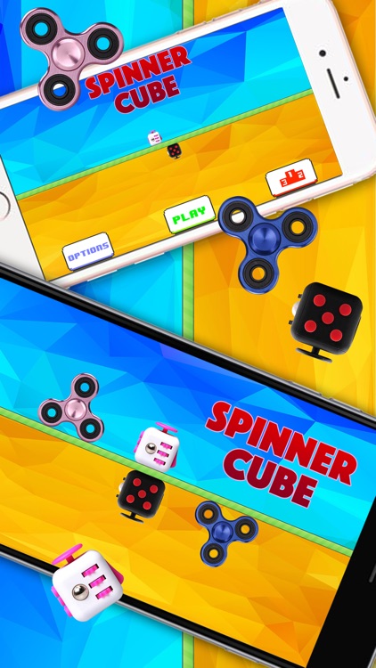 Spinner Cube - Fidget Spinner vs Fidget Cube