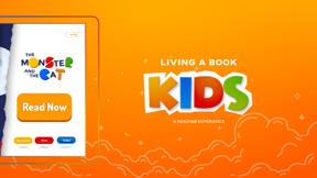 Monster and Cat - Interactive story Play Book game screenshot