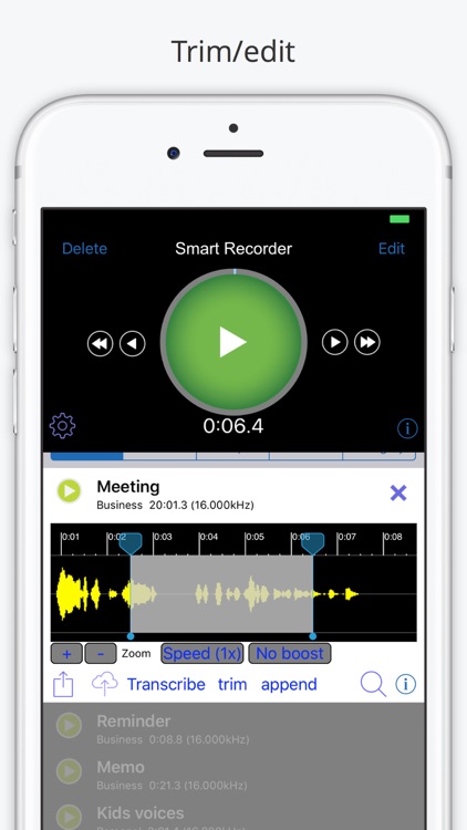 Smart Recorder and Transcriber - All Features screenshot-3