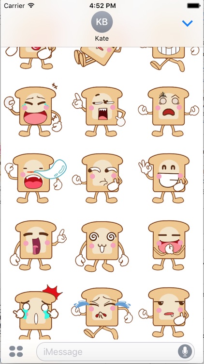 Hottie Bread - Stickers & Emoticons