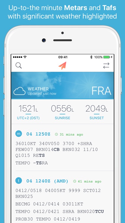 Flyr Preflight Briefing: Weather, Notams, Airports