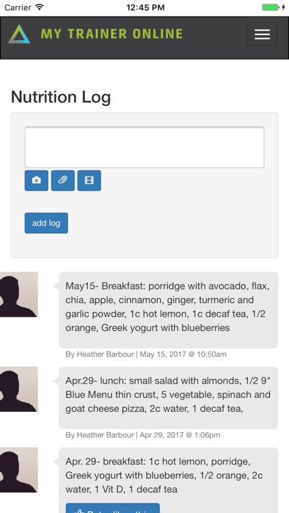 My Trainer Online screenshot-3