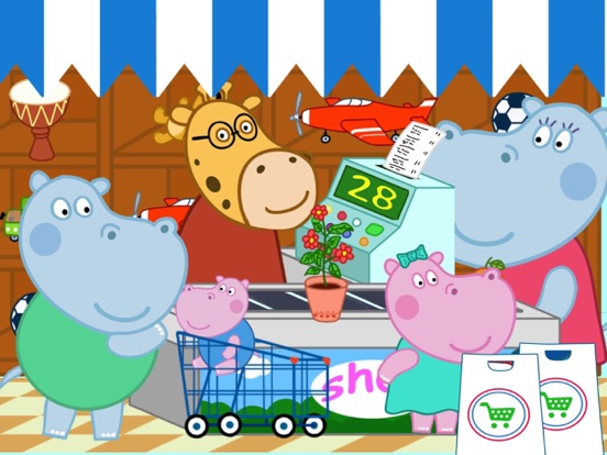Funny Supermarket game iPad screenshot 4 - Games app