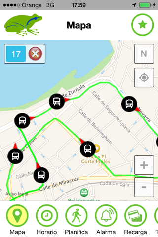 App oficial de Dbus - náhled