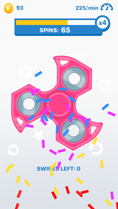 Screenshot #2 pour Fidget Spinner - Fun Spinner Action