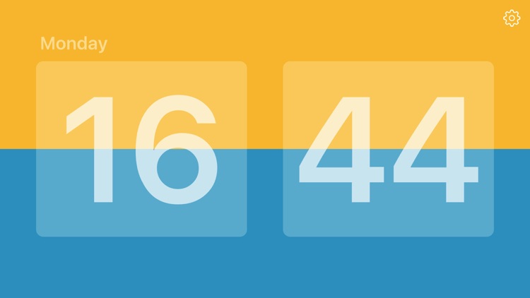 Flip Clock Pro - minimalism digital alarm clock