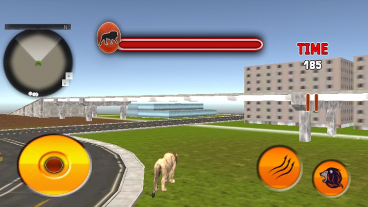 Wild Lion City Attack 3D- Big Cat Hunt