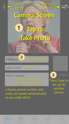 FaceCards - Memorize People's Names iPhone image 2