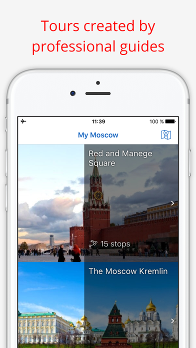 My Moscow City Guide & audio-guide walks (Russia)のおすすめ画像1
