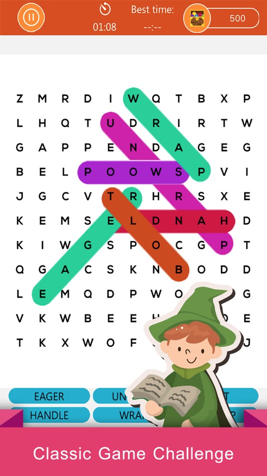 #1. Wizard Challenge Word Search for Harry Potter (iOS) 由: Kessaree Jandee