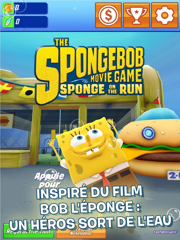 Screenshot #4 pour Bob l'éponge : La course folle