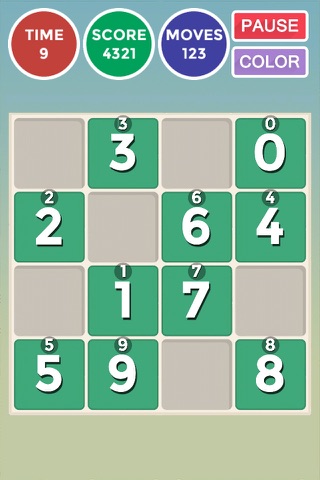 0 to 9 - A Number Puzzle Game screenshot 3